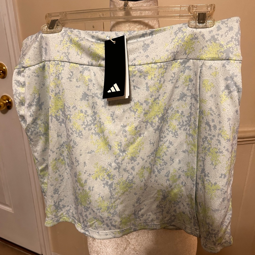 Adidas Essentials Jacquard Golf Skort/Large/NWT